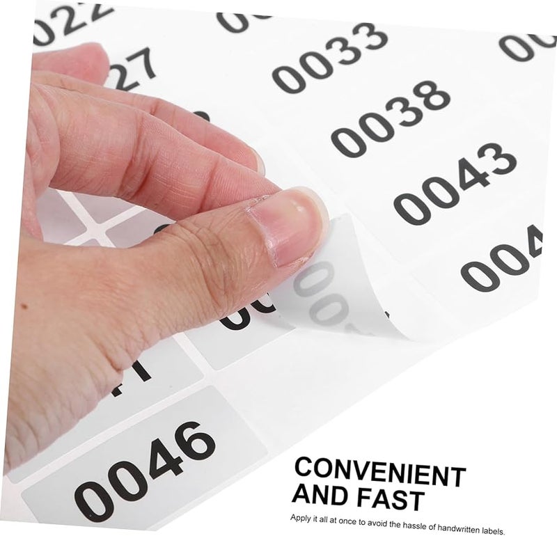 Gadpiparty 20 Sheets Self Adhesive Labels for Warehouse Inventory Management Organizing Bins Toolboxes - Image 4